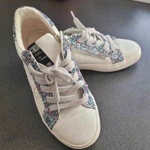 Vintage Havana Cece White Glitter Sneaker